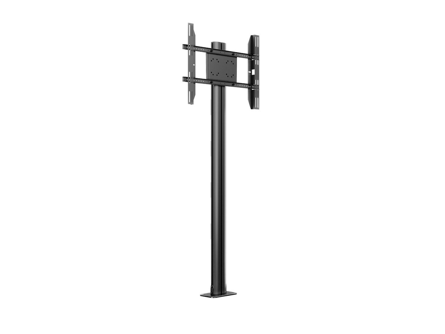 Multibrackets M Display Stand 180 Single - STÄLL - FÖR Platt Panel - Metall, Aluminium - Svart - Skärmstorlek: 24"-63" - Monteringsgränssnitt: Upp Till 700 X 400 MM - Monterad I Golvet
