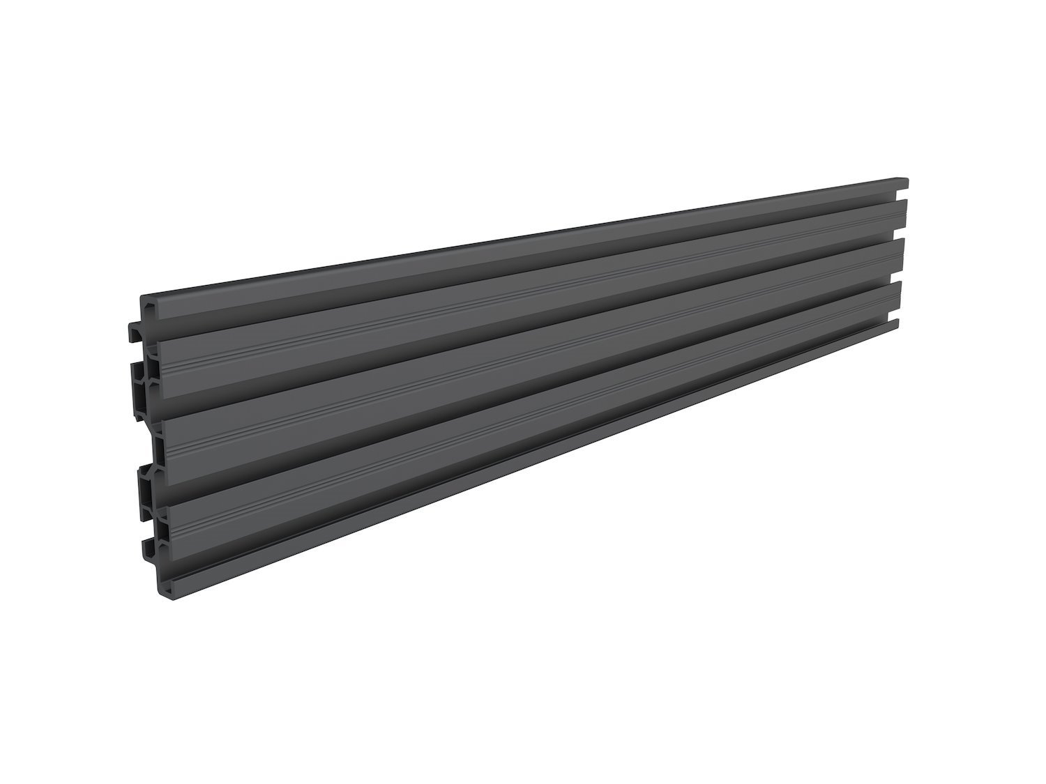 Multibrackets Pro Single Al Rail - Monteringskomponent (Monteringsskena) - FÖR Videovägg - Aluminium - Svart