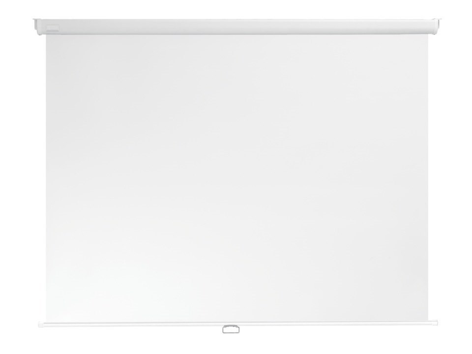 Multibrackets M Manual Projection Screen - Projektorduk - Takmontering, Väggmontering - 96" (244 CM) - 1:1 - Matte White - Vit