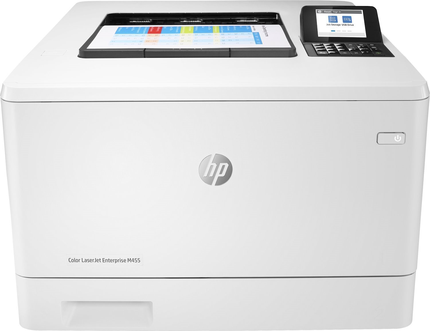 HP Color LaserJet Enterprise M455DN - Skrivare - FÄRG - Duplex - Laser - A4/Legal - 600 X 600 Dpi - Upp Till 27 Sidor/Minut (Mono)/Upp Till 27 Sidor/Minut (FÄRG) - Kapacitet: 300 Ark - Usb 2.0, Gigabi