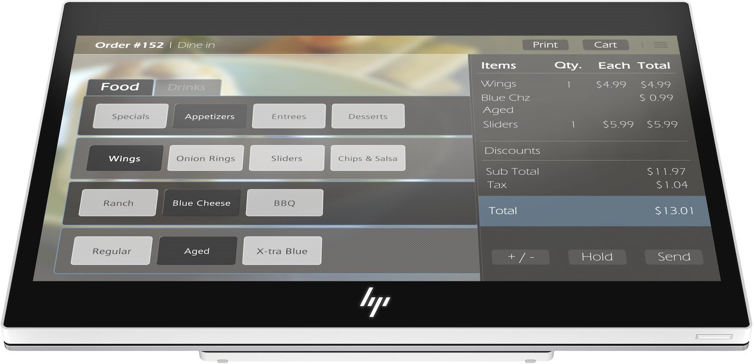 HP Engage One Prime - Allt-I-Ett - 1 X Snapdragon Apq8053 Upp Till - Ram 4 GB - Flash - Emmc 32 GB - Qualcomm Adreno 506 - Android 8.1 (Oreo) - SKÄRM: Led 14" 1920 X 1080 (Full HD) Pekskärm - Keramikv