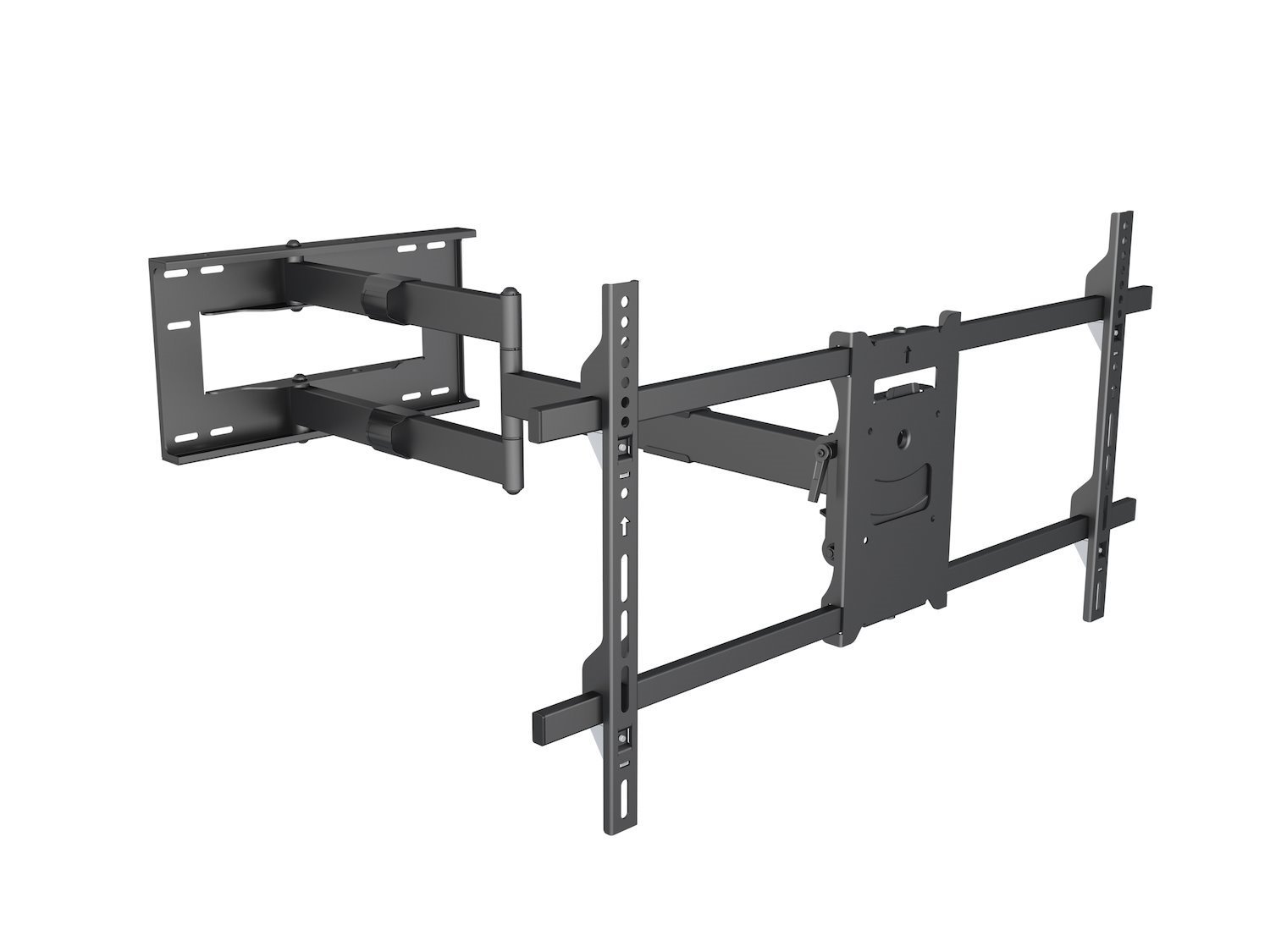 Multibrackets M Universal Long Reach Arm - Fäste - FÖR Platt Panel - STÅL - Svart - Skärmstorlek: 42"-75" - Väggmonterbar