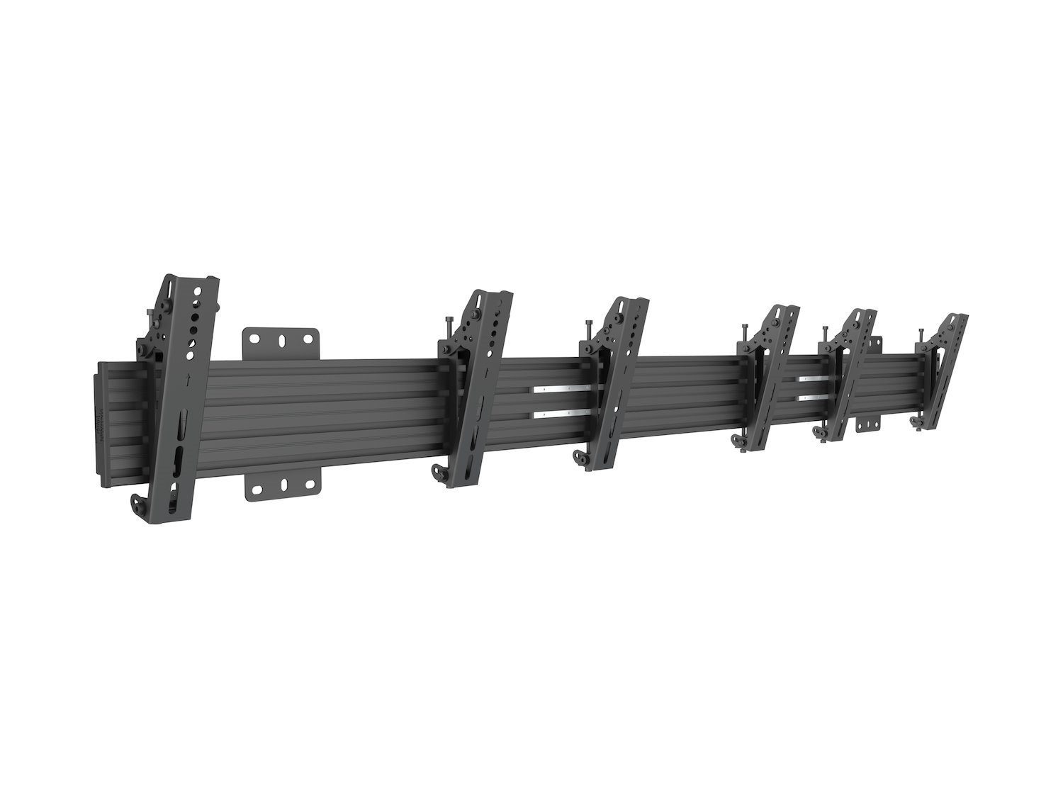 Multibrackets Pro Series M Wallmount Pro Mbw3u Tilt 200 - Konsol - FÖR 3 LCD-bildskärmar - Plast, Aluminium, STÅL - Svart - Skärmstorlek: 27"-32" - Väggmonterbar