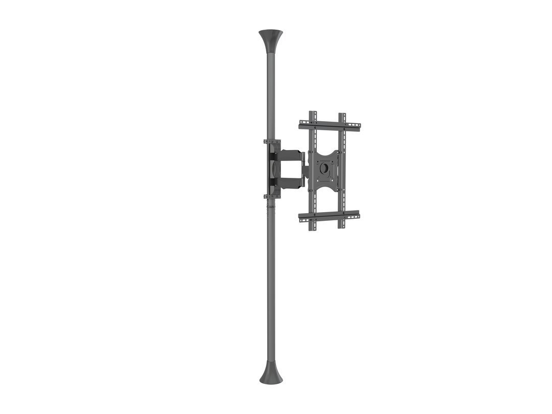 Multibrackets Pro Series M Floor To Ceiling Mount Pro MBFC1FP - Monteringssats (Takplatta, Flexibel Arm, Golvplatta, Förlängningsfäste FÖR VESA-adapter, 2 Förlängningsrör (1,5 M), 2 Stångklämmor, STÅN