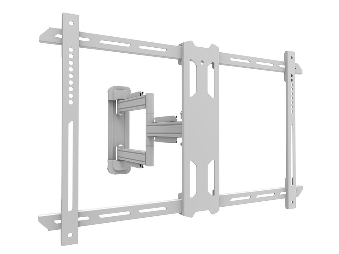 Multibrackets M Universal Flexarm Pro Heavy Duty - Monteringssats (Väggfäste, Lutningsvridbar Arm) - LÅG Profil - FÖR LCD-display - Vit - Skärmstorlek: 40"-70"