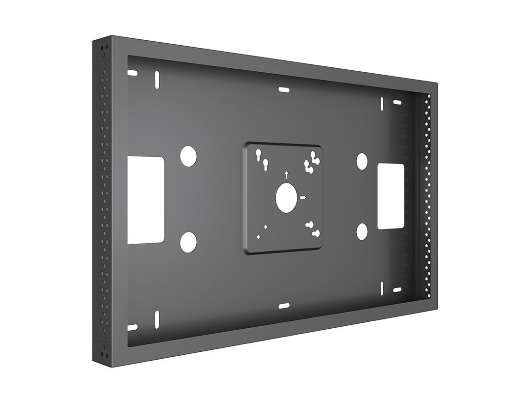 Multibrackets M Pro Series - Hölje - Open-Air - FÖR LCD-display - Låsbar - STÅL - Svart - Skärmstorlek: 24" - Väggmonterbar - FÖR Samsung QB24R, QB24R-T