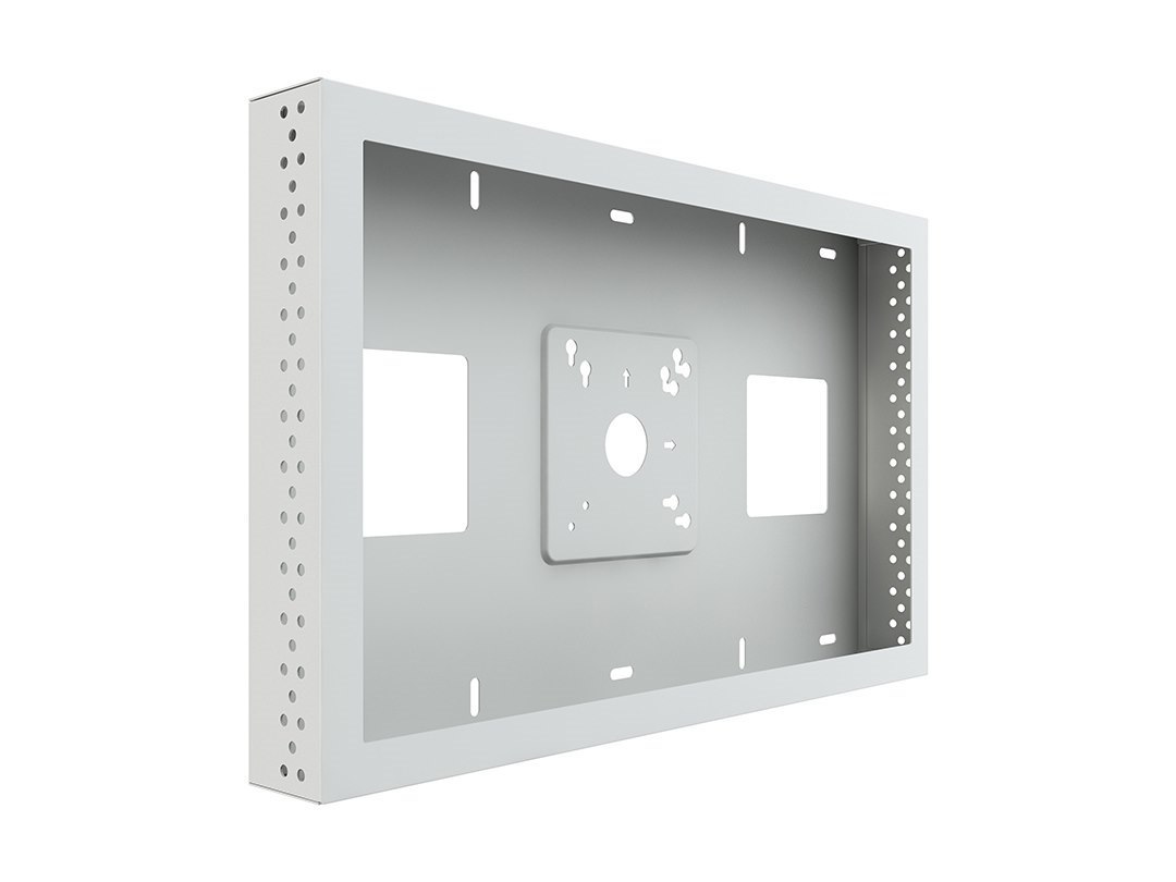 Multibrackets M Pro Series - Hölje - Ventilerad - FÖR LCD-display - Låsbar - STÅL - Vit - Skärmstorlek: 22" - Väggmonterbar - FÖR LG 22SM3G