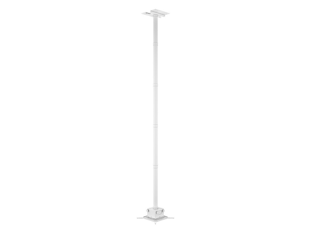 Multibrackets M Pro HD Series - Monteringssats (Takmontering) - Kraftig - FÖR Projektor - 2350 MM, 40 KG - Vit