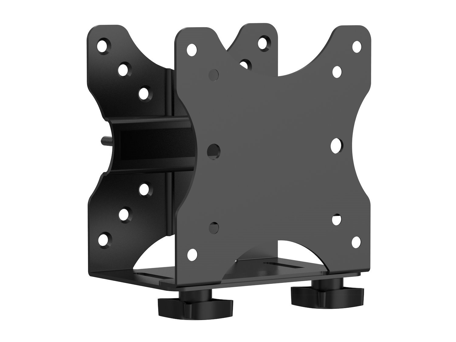 Multibrackets M Thin Client Holder - Monteringssats (Hållare, Fäste FÖR Tunn klient/CPU-hållare) - FÖR PC - Plast, STÅL - Svart