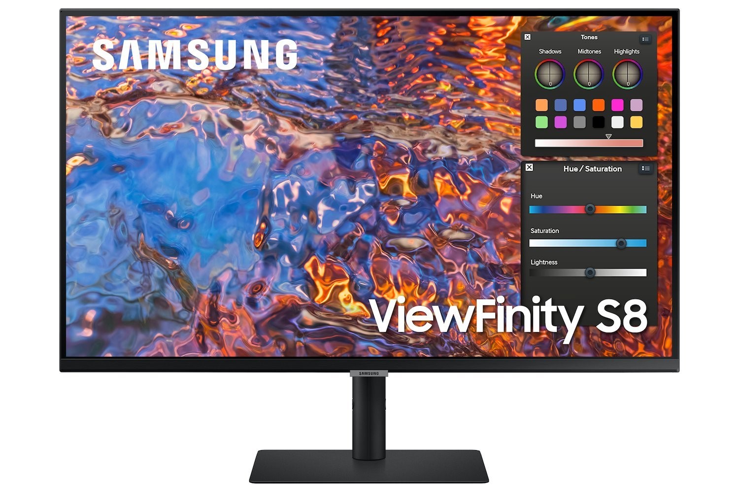 Samsung ViewFinity S8 S32B800PXP - S80PB Series - LED-skärm - 32" - 3840 X 2160 4K @ 60 HZ - Ips - 350 CD/M² - 1000:1 - DisplayHDR 600 - 5 MS - Hdmi, DisplayPort, Usb-C - Svart