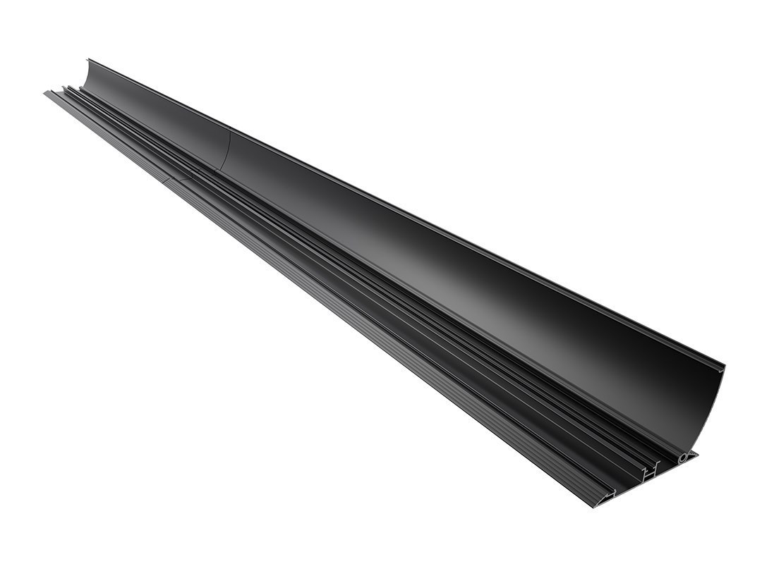 Multibrackets M - Kabelskydd - 139 MM Bred - Golvmontering - 2.2 M - Svart