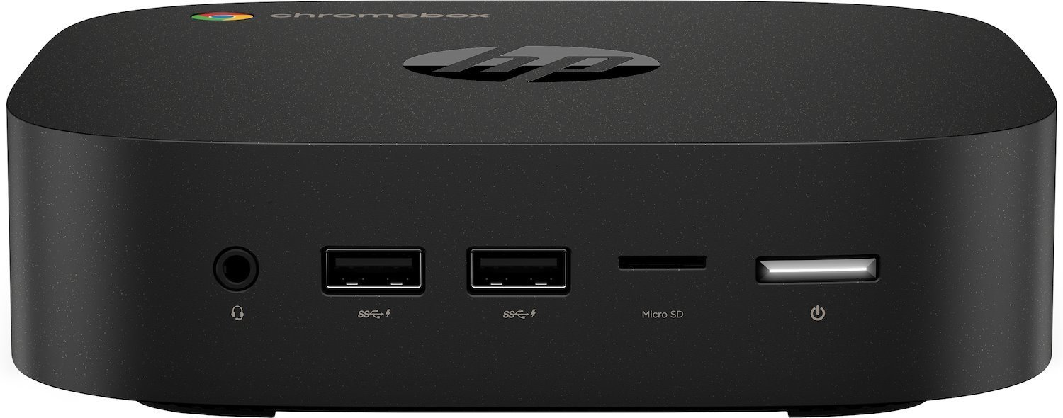 HP Chromebox G4 - Mini 1 X Celeron 7305 Upp Till - Ram 4 GB - Flash - Emmc 64 GB - Uhd Graphics - Gigabit Ethernet, Ieee 802.11Ax (Wi-Fi 6E), Bluetooth 5.3 - Chrome Os - SKÄRM: Ingen