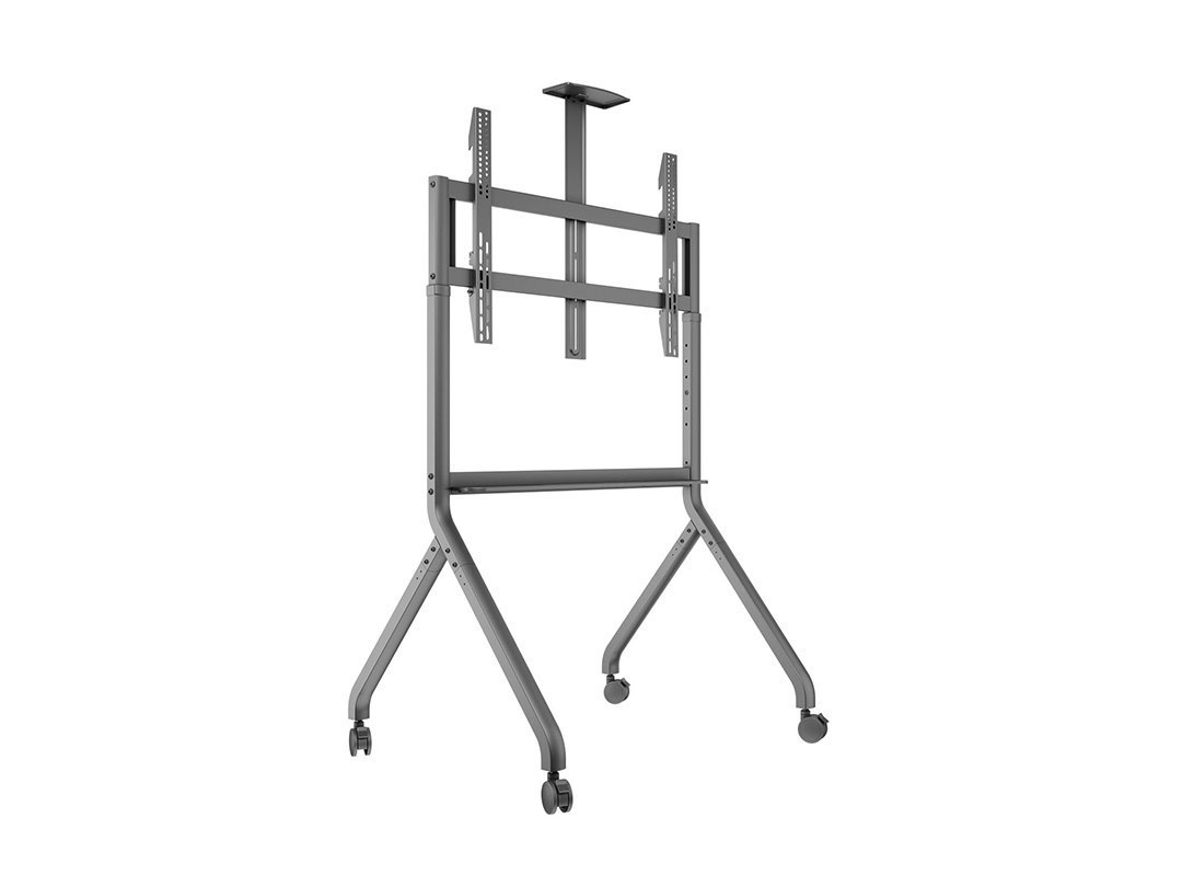 Multibrackets M Collaboration Floorstand - Vagn - FÖR Fjärrkontroll FÖR Videokonferenssystem - MÖRK Antracitgrå - Skärmstorlek: 55"-86"