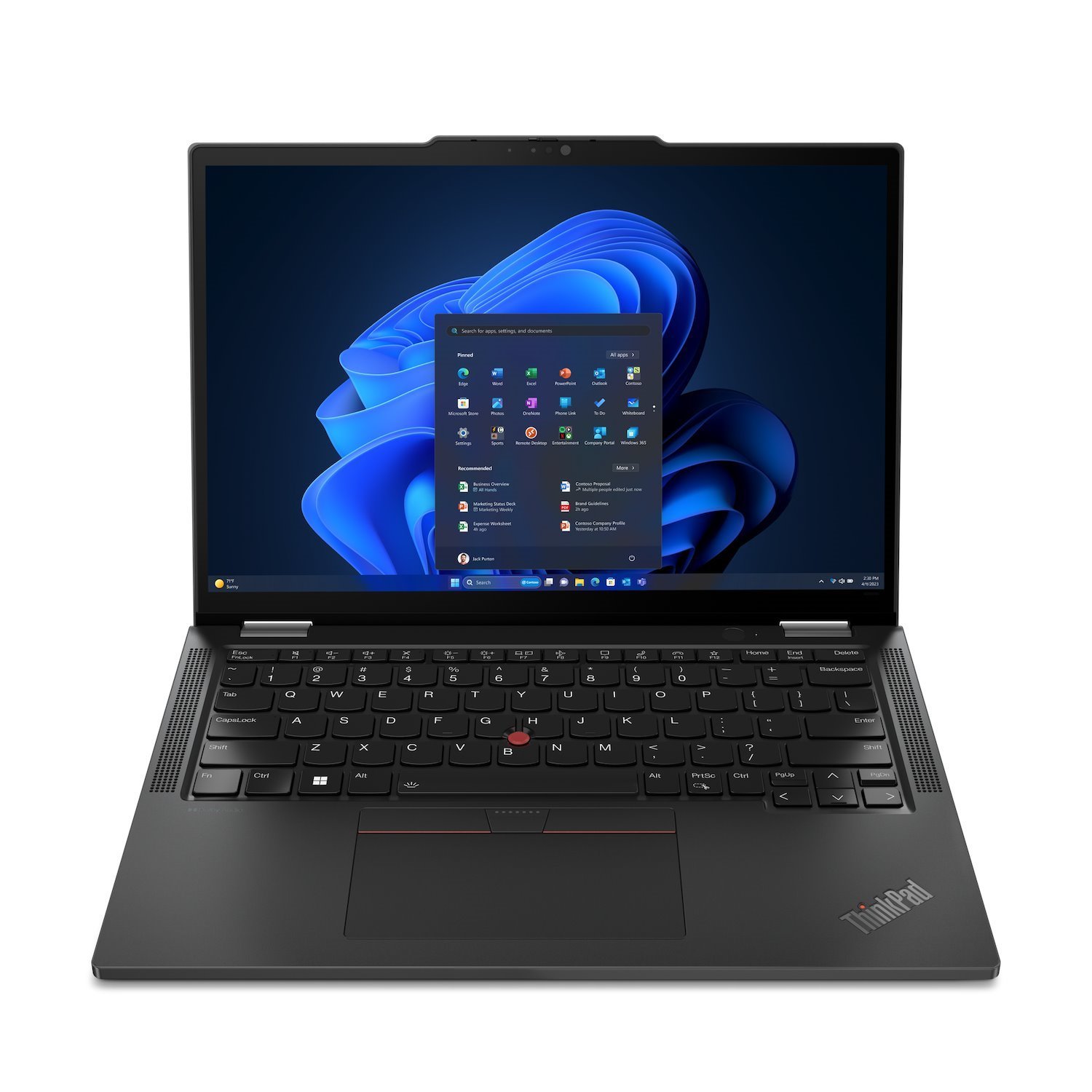 Lenovo ThinkPad X13 2-In-1 Gen 5 21LW - Flipputformning - Intel Core Ultra 5 - 125U / Upp Till 4.3 GHz - Evo - Win 11 Pro - Intel Graphics - 16 GB Ram - 256 GB SSD TCG Opal Encryption 2, NVMe - 13.3"