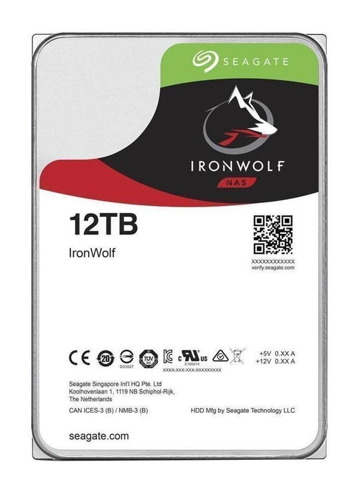 Seagate K/ST12000VN0008 4PCS Pack