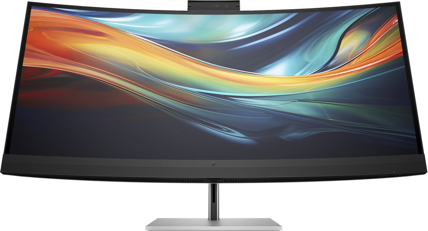 HP 740PM - Series 7 Pro - LED-skärm - BÖJD - 40" (39.7" Visbar) - 5120 X 2160 Wuhd @ 60 HZ - Ips - 300 CD/M² - 1000:1 - 5 MS - 2xThunderbolt 3, Hdmi, DisplayPort - Högtalare - Svart, Silver - Ingår PV