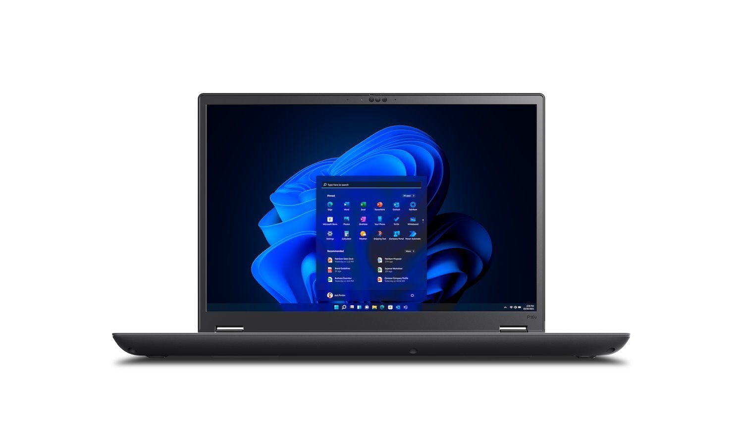 Lenovo ThinkPad P16V Gen 2 21KX - Intel Core Ultra 9 - 185H / Upp Till 5.1 GHz - vPro Enterprise - Win 11 Pro - RTX 3000 Ada - 32 GB Ram - 1 TB SSD TCG Opal Encryption 2, NVMe, Performance - 16" Ips 1