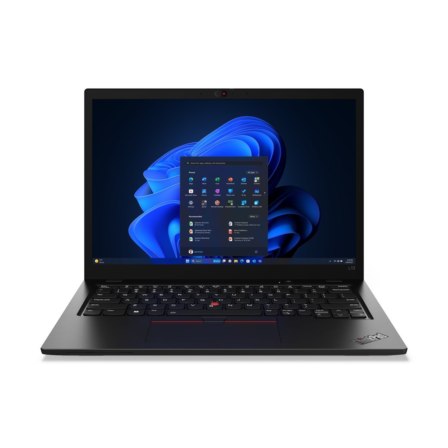 Lenovo ThinkPad L13 Gen 5 21LB - Intel Core Ultra 5 - 125U / Upp Till 4.3 GHz - Win 11 Pro - Intel Graphics - 16 GB Ram - 512 GB SSD TCG Opal Encryption 2, NVMe - 13.3" Ips 1920 X 1200 - Wi-Fi 6E, Blu