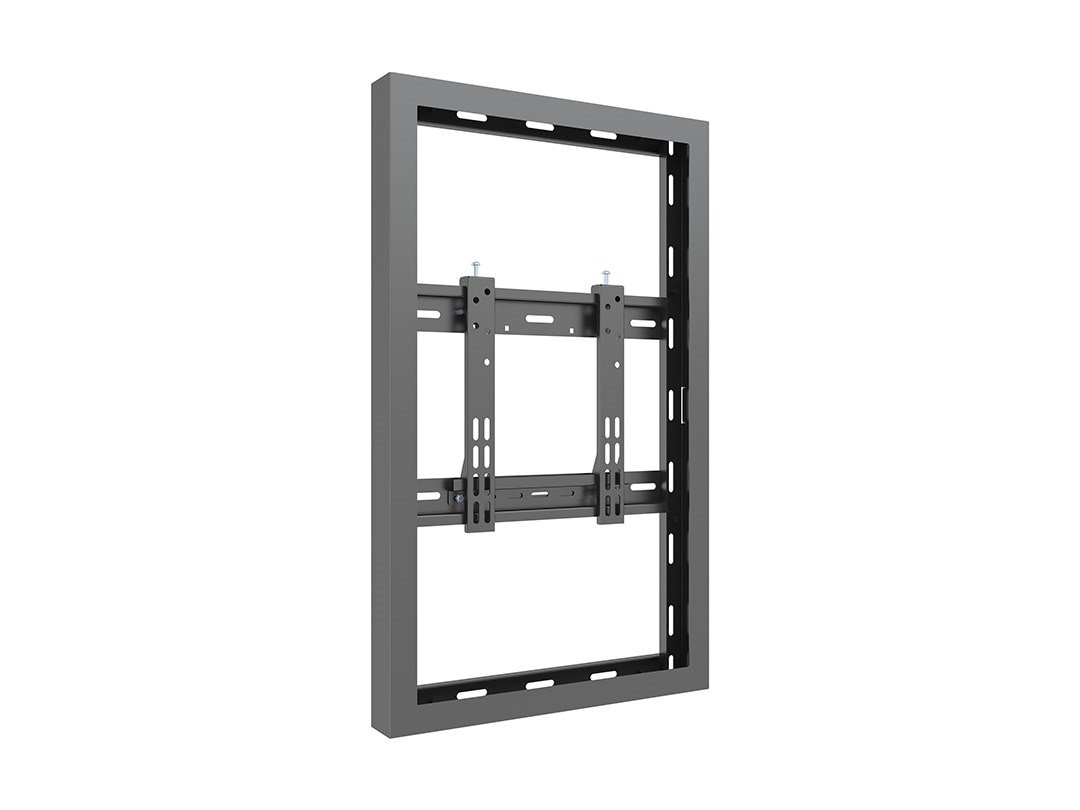 Multibrackets M Pro Series - Hölje - Slank, Liten - STÅL - Svart, Ral 9005 - Skärmstorlek: 32" - Monteringsgränssnitt: Up To 200 X 300 MM - Väggmonterbar