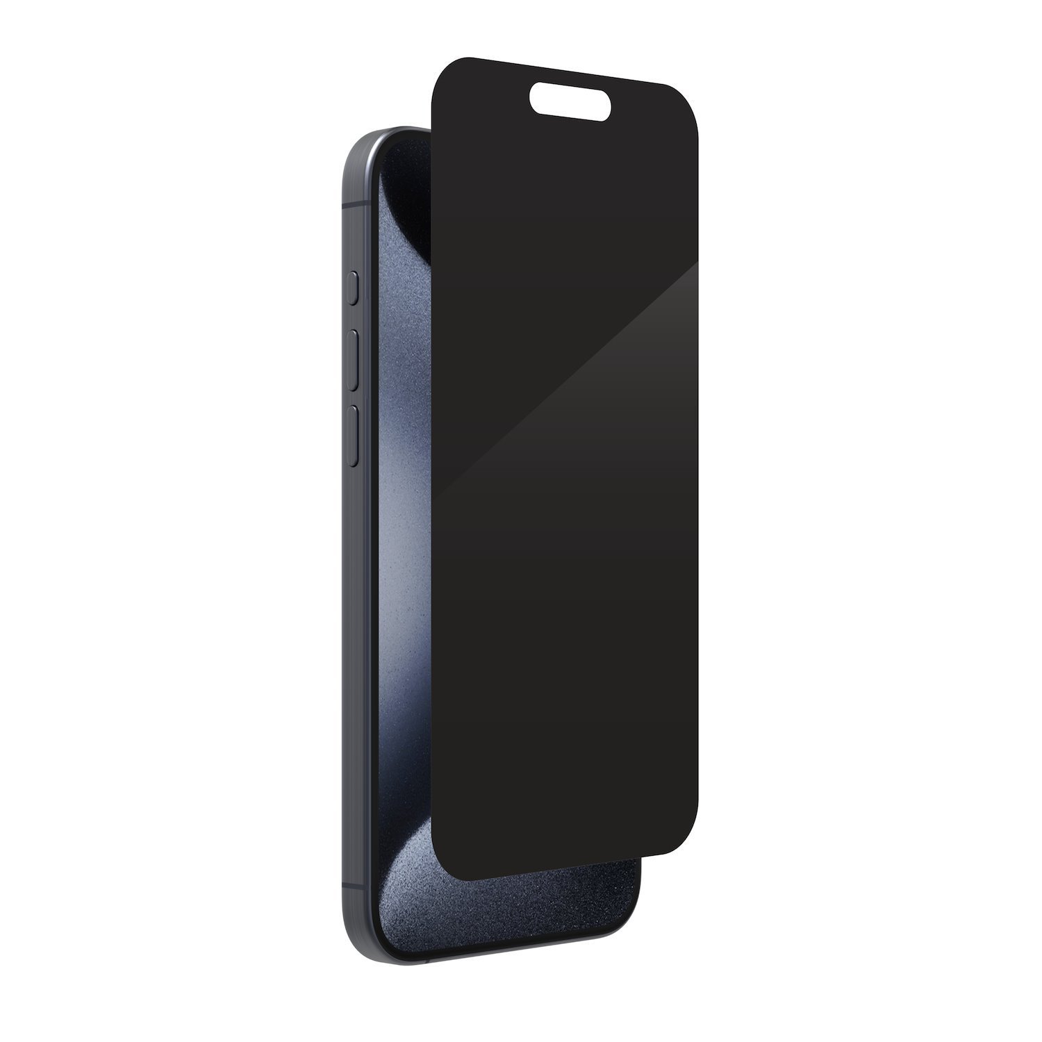 Zagg InvisibleShield Glass Elite Privacy - SKÄRMSKYDD FÖR Mobiltelefon - Glas - Med Sekretessfilter - 2-VÄGS - FÖR Apple iPhone 15 Pro Max