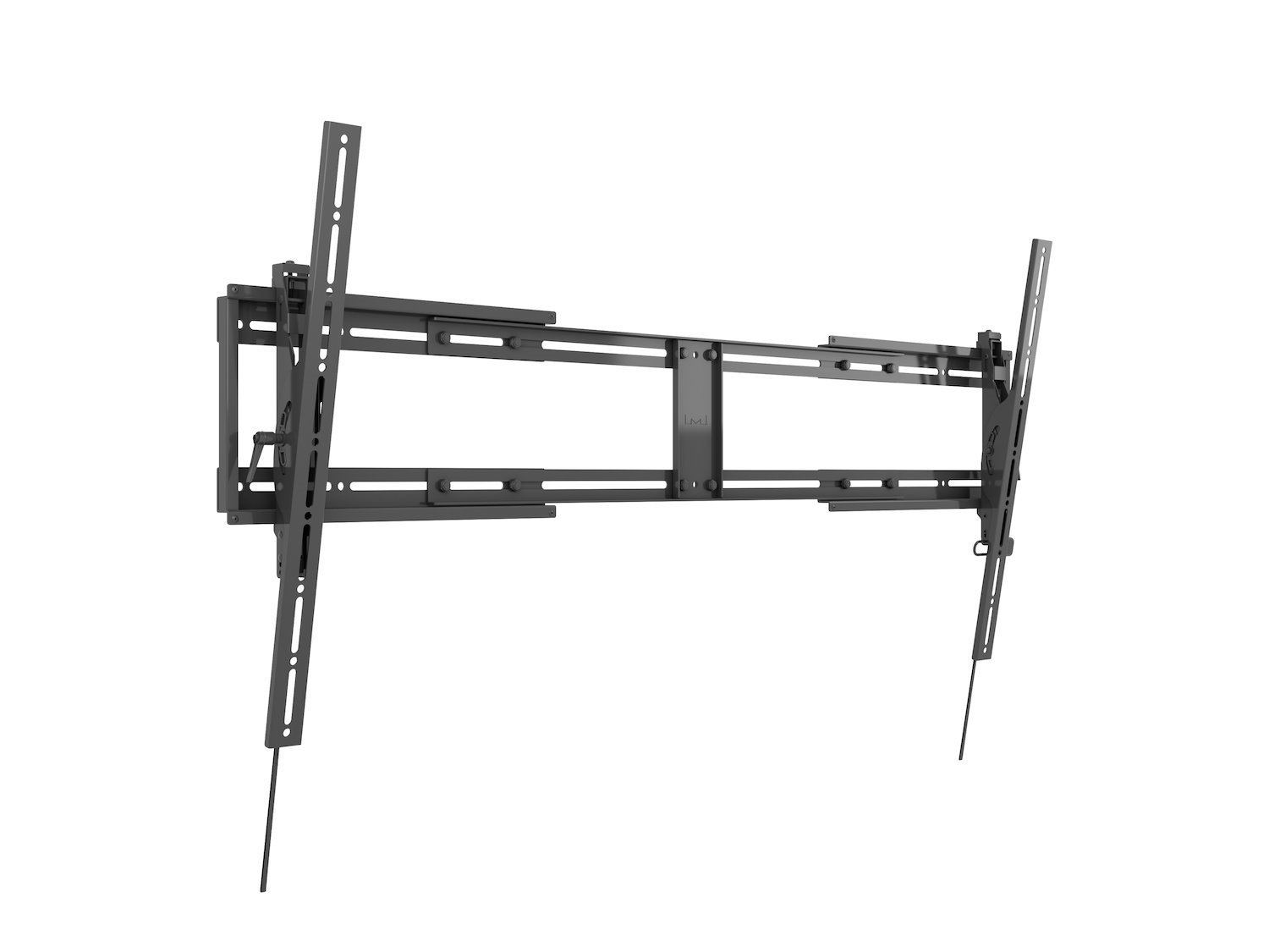 Multibrackets M - Monteringssats (Väggfäste) - Extra Stor - FÖR Platt Panel - Universell, Lutning - Svart - Skärmstorlek: 65"-140"