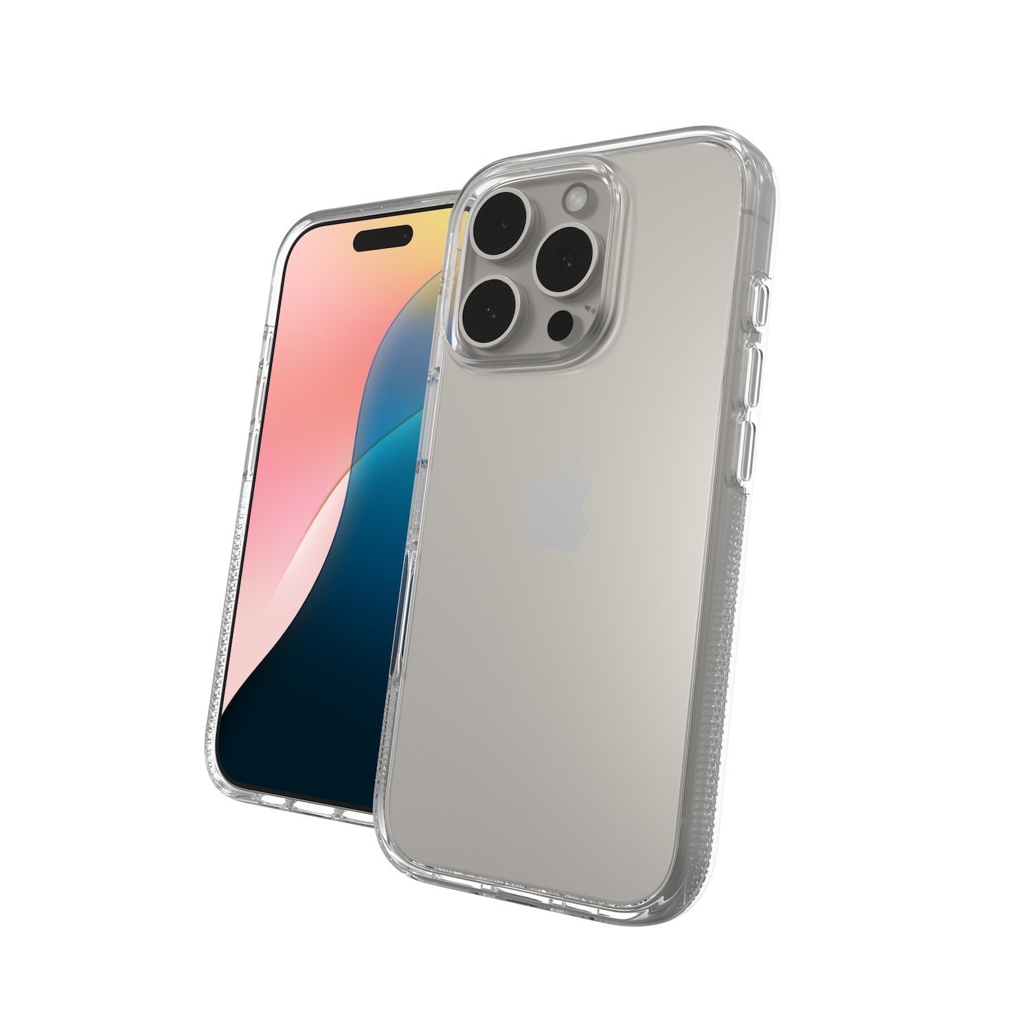 Zagg Crystal Palace - Baksidesskydd FÖR Mobiltelefon - Klar - FÖR Apple iPhone 16 Pro