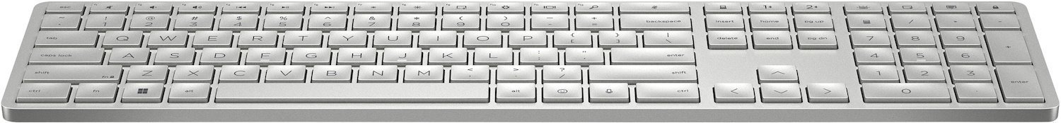 HP 970 - Tangentbord - Bakgrundsbelyst - TRÅDLÖS - 2.4 GHz, Bluetooth - Hela Norden
