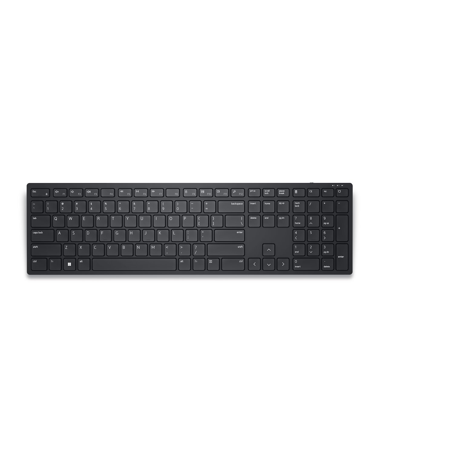 Dell Keyboard - Wireless Connectivity - Pan-Nordic - QWERTY Layout