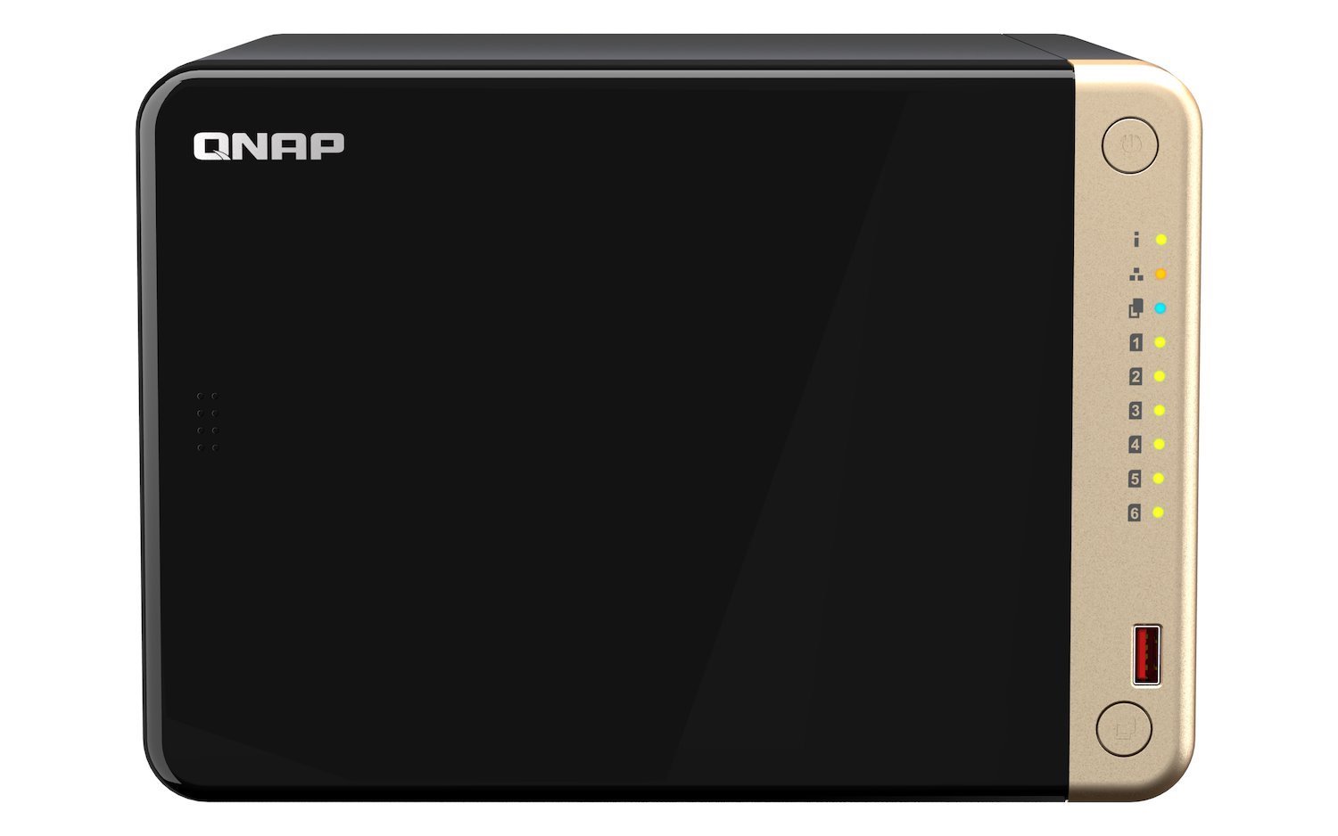Qnap K/TS-664-8G6bayNAS+6pcsSeagate8TbHDD