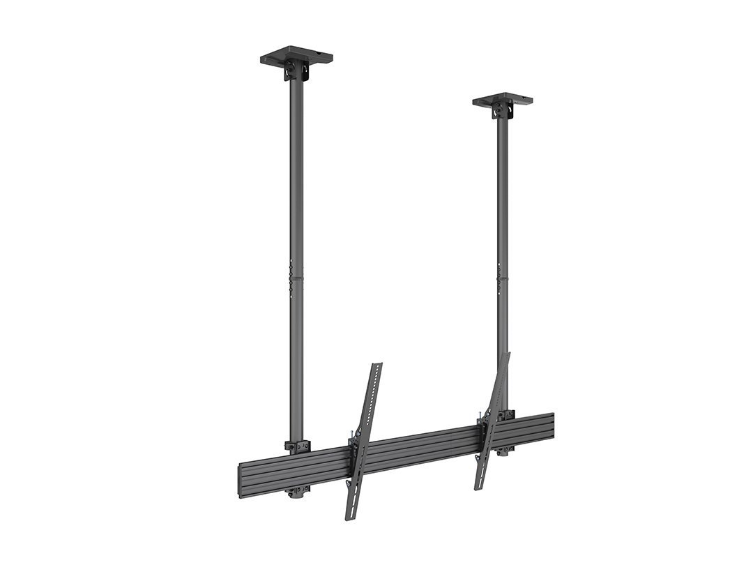 Multibrackets M Pro Series - Monteringssats (Takmontering) - Fast, En Sida, Lutning - FÖR LCD-display - Låsbar - Plast, Aluminium, STÅL - Svart - Skärmstorlek: 75"-110"