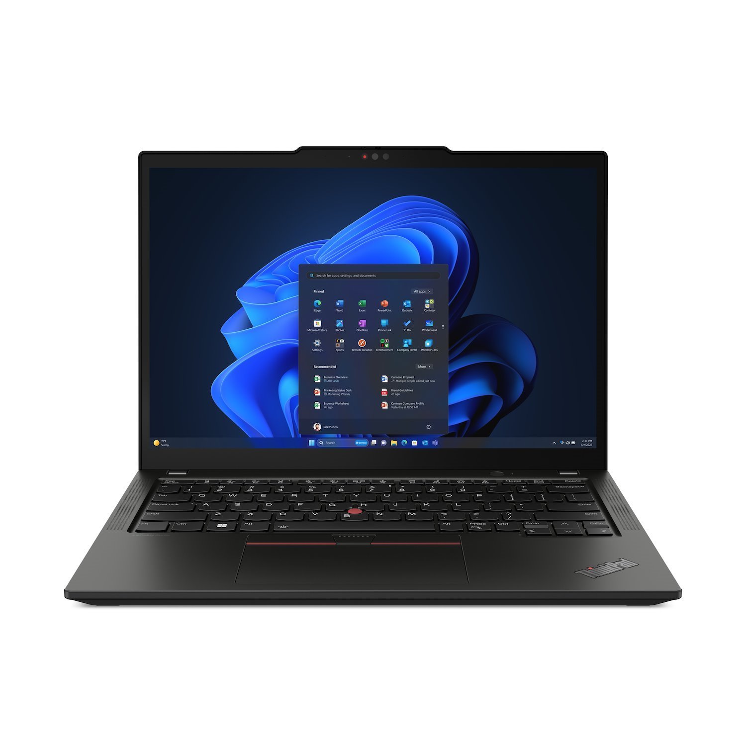 Lenovo ThinkPad X13 Gen 5 21Lu - Intel Core Ultra 7 - 155U / Upp Till 4.8 GHz - Evo - Win 11 Pro - Intel Graphics - 16 GB Ram - 512 GB SSD TCG Opal Encryption 2, NVMe - 13.3" Ips 1920 X 1200 - Wi-Fi 6