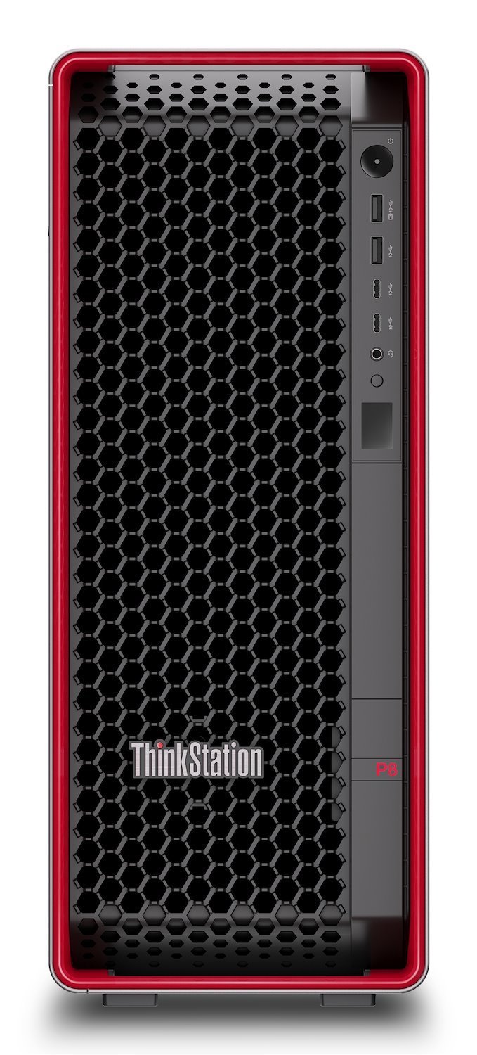 Lenovo ThinkStation P8 30HH - Tower 1 X Ryzen ThreadRipper Pro 7945WX / Upp Till 5.3 GHz - Amd Pro - Ram 64 GB - SSD 1 TB - TCG Opal Encryption, NVMe, Performance - Gigabit Ethernet, 2.5 Gigabit Ether