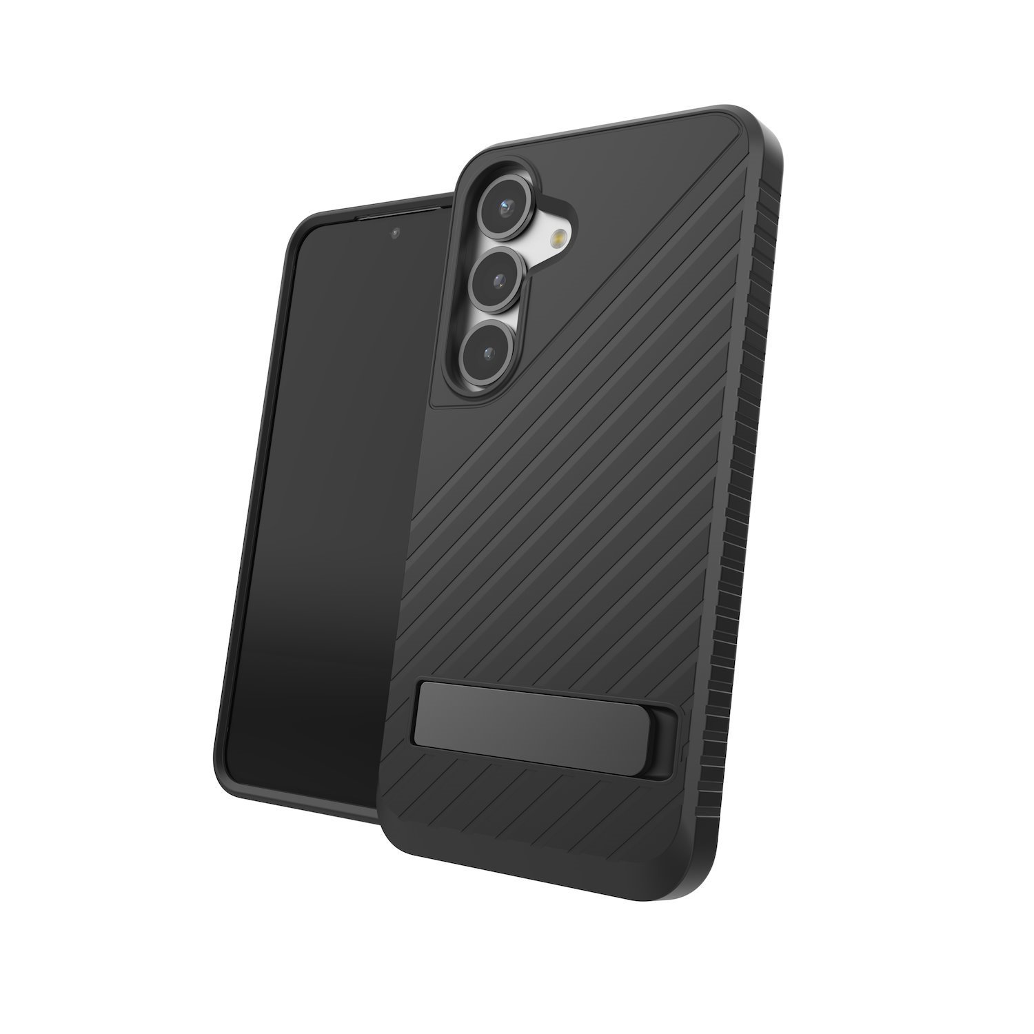 Zagg Denali KS - Baksidesskydd FÖR Mobiltelefon - Svart - FÖR Samsung Galaxy S25