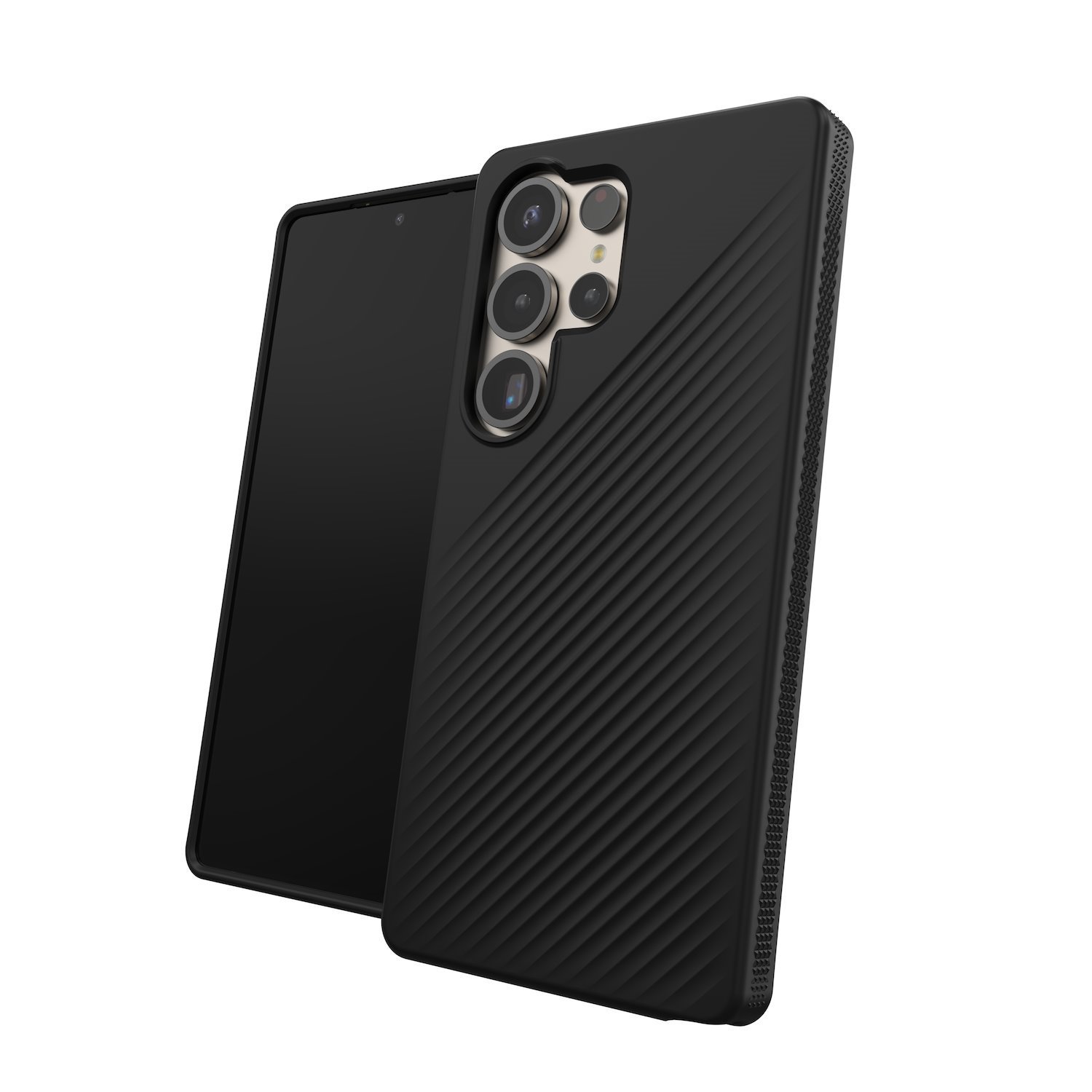 Zagg Luxe - Baksidesskydd FÖR Mobiltelefon - Svart - FÖR Samsung Galaxy S25 Ultra