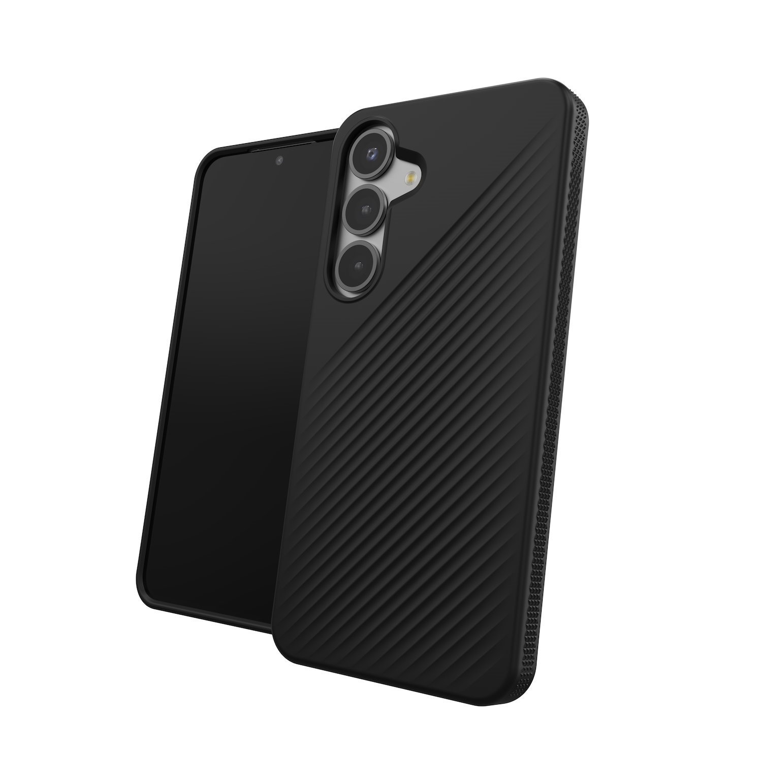 Zagg Luxe - Baksidesskydd FÖR Mobiltelefon - Svart - FÖR Samsung Galaxy S25+