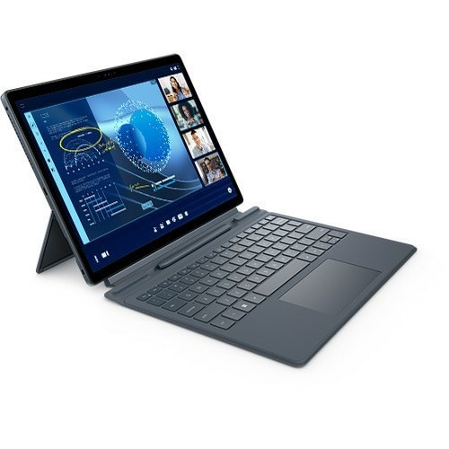 Dell Latitude 7350 Detachable - Surfplatta - Med Avtagbart Tangentbord - Intel Core Ultra 7 - 164U / Upp Till 4.8 GHz - Evo vPro - Win 11 Pro - Intel Graphics - 16 GB Ram - 512 GB SSD NVMe, TLC, Class