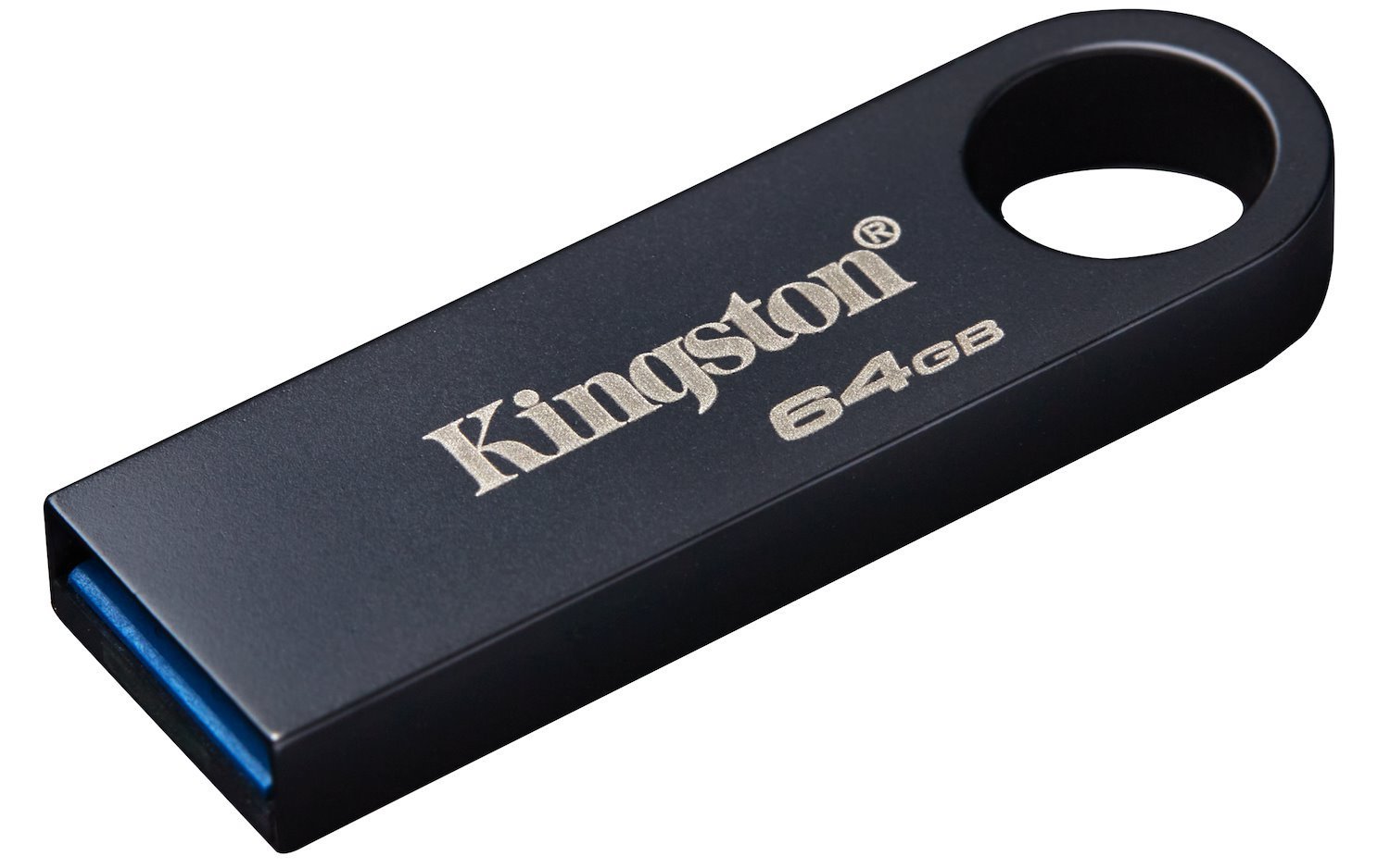 Kingston DataTraveler Se9 G3 - Usb Flash-Enhet - 64 GB - Usb 3.2 Gen 1 - MÖRK Nickel