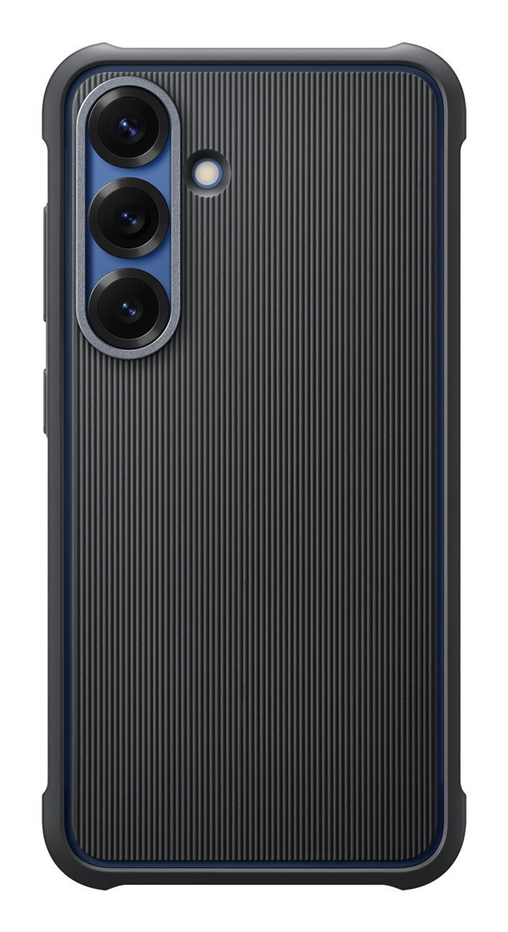 Samsung Rugged Case for Samsung Galaxy S25 Smartphone - Black