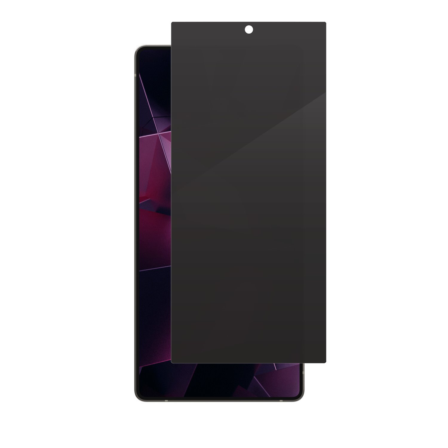 Zagg InvisibleShield Fusion Privacy Anti-Glare - SKÄRMSKYDD FÖR Mobiltelefon - Med Sekretessfilter - 2-VÄGS - Matt Finish - FÖR Samsung Galaxy S25 Ultra