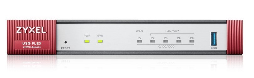 Zyxel Usg Flex 50 HP, 5 Gigabit User-Definable Ports, 1*1G PoE+, 1*Usb With 1 YR Gold Security Pack