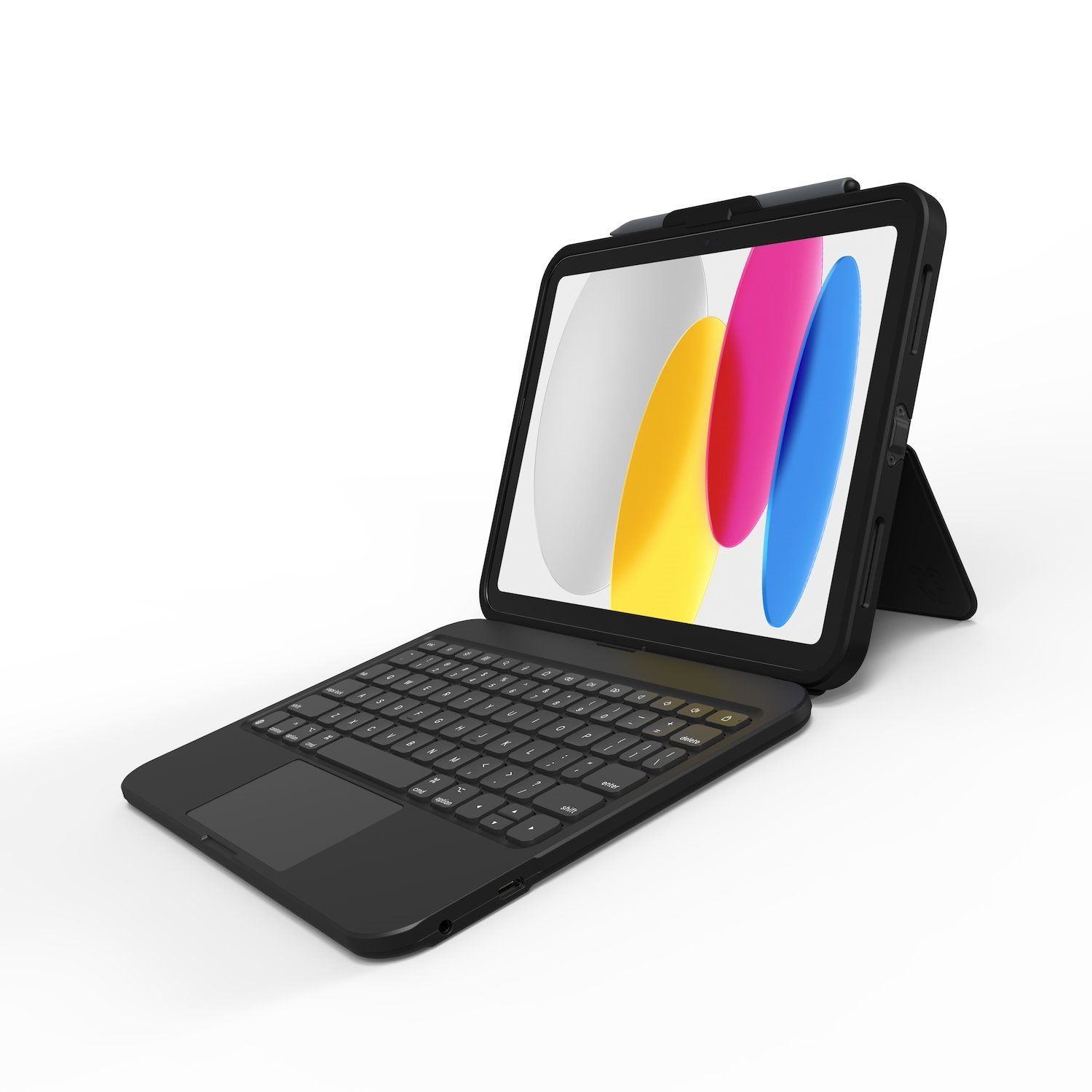 ZAGG-KB-Tough Keys-Apple-iPad 10TH Gen-Black-Nordic (B2B Brown Box)