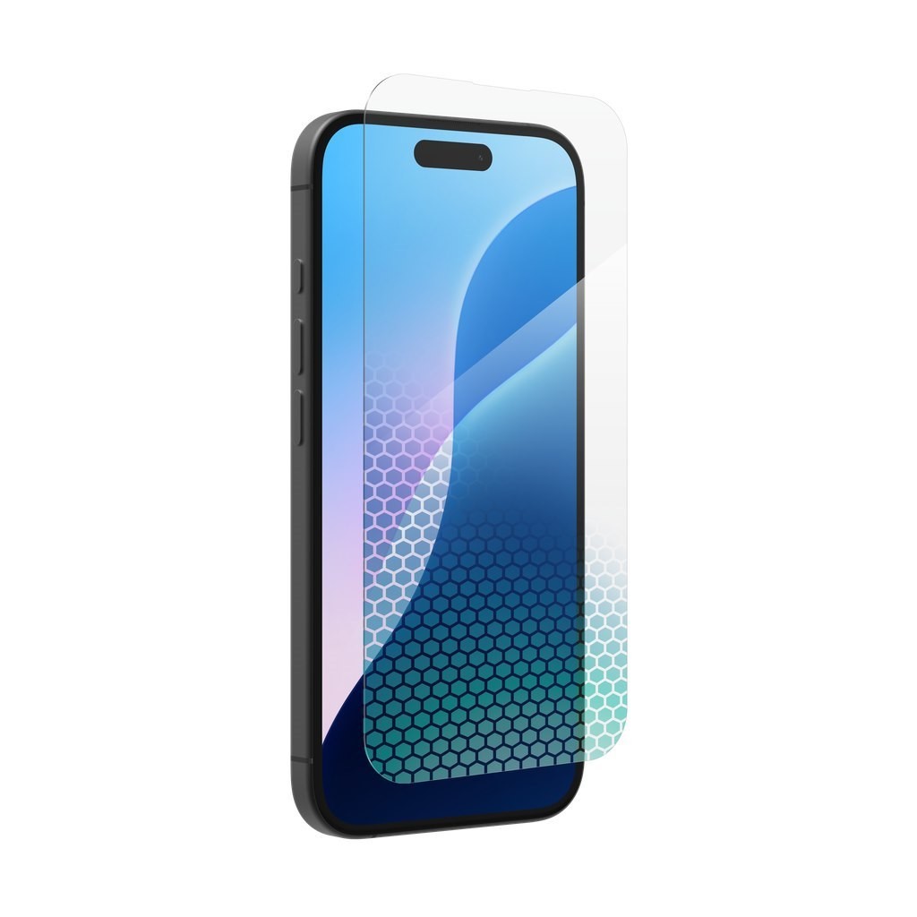 Zagg InvisibleShield Glass XTR4 - SKÄRMSKYDD FÖR Mobiltelefon - Glas - FÖR Apple iPhone 15, 16