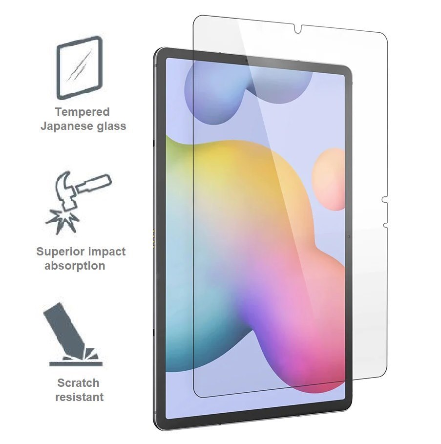 Cygnett Samsung Galaxy Tab S8/ Tab S7 11' Tempered Glass Screen Protector - Clear (CY3419CPTGL), Superior Impact Absorption, Scratch Protection