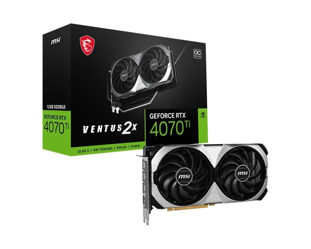 Msi Vga GeForce RTX 4070 Ti Ventus 2X 12G Oc