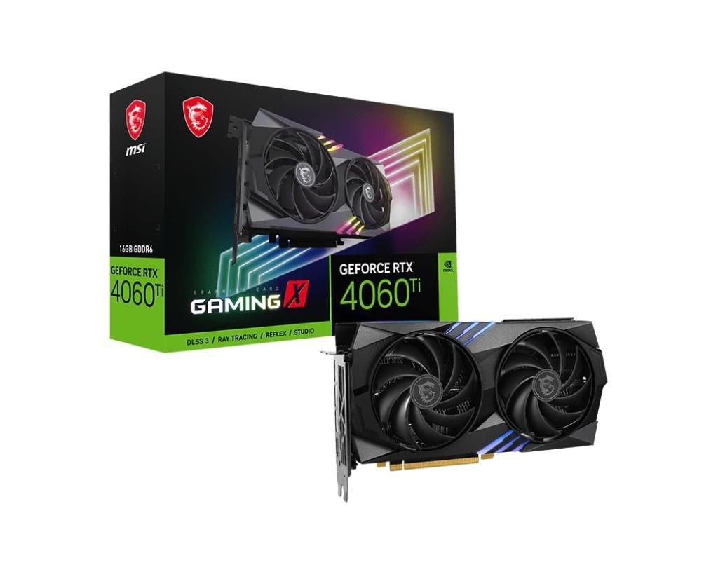 Msi Vga GeForce RTX 4060 Ti Gaming X 16G