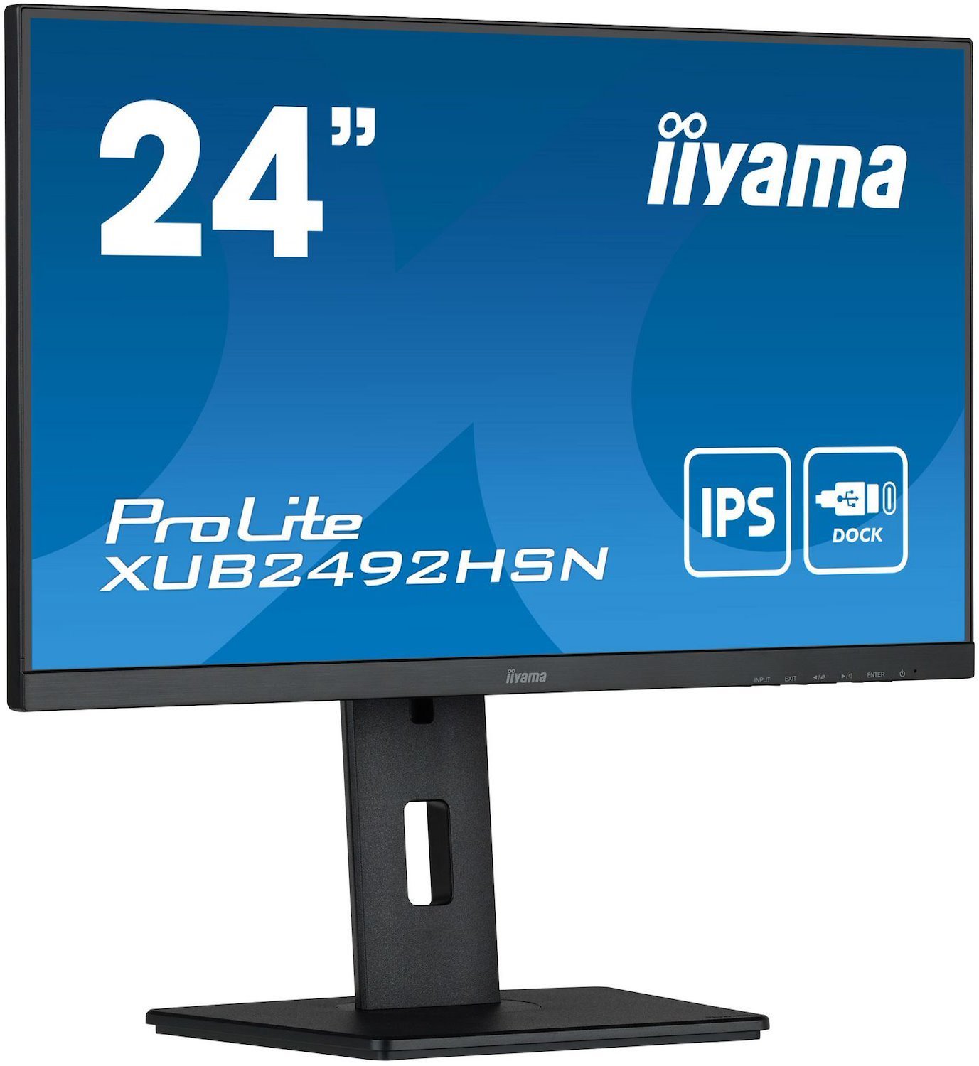 Iiyama 24" Ete IPS-panel, 1920X1080,
