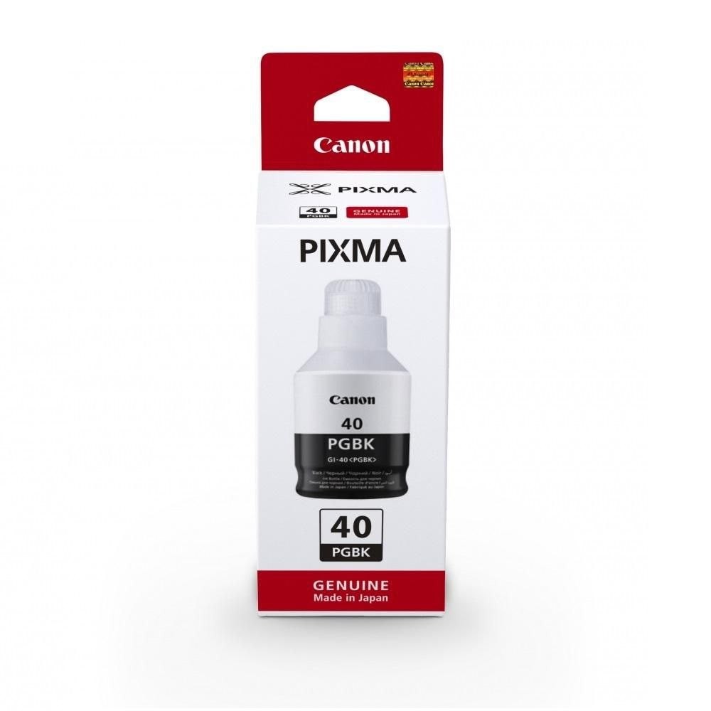 Canon GI-40PGBK Ink Refill Kit - Black - Inkjet