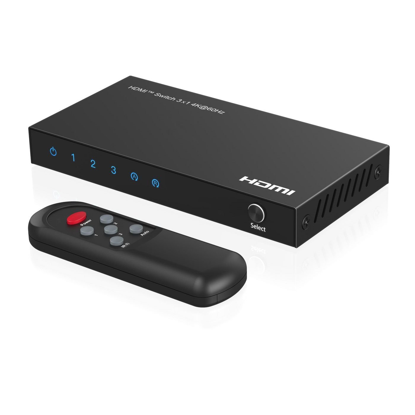 Microconnect 4K@60Hz Hdmi Switch 3X1, HDCP