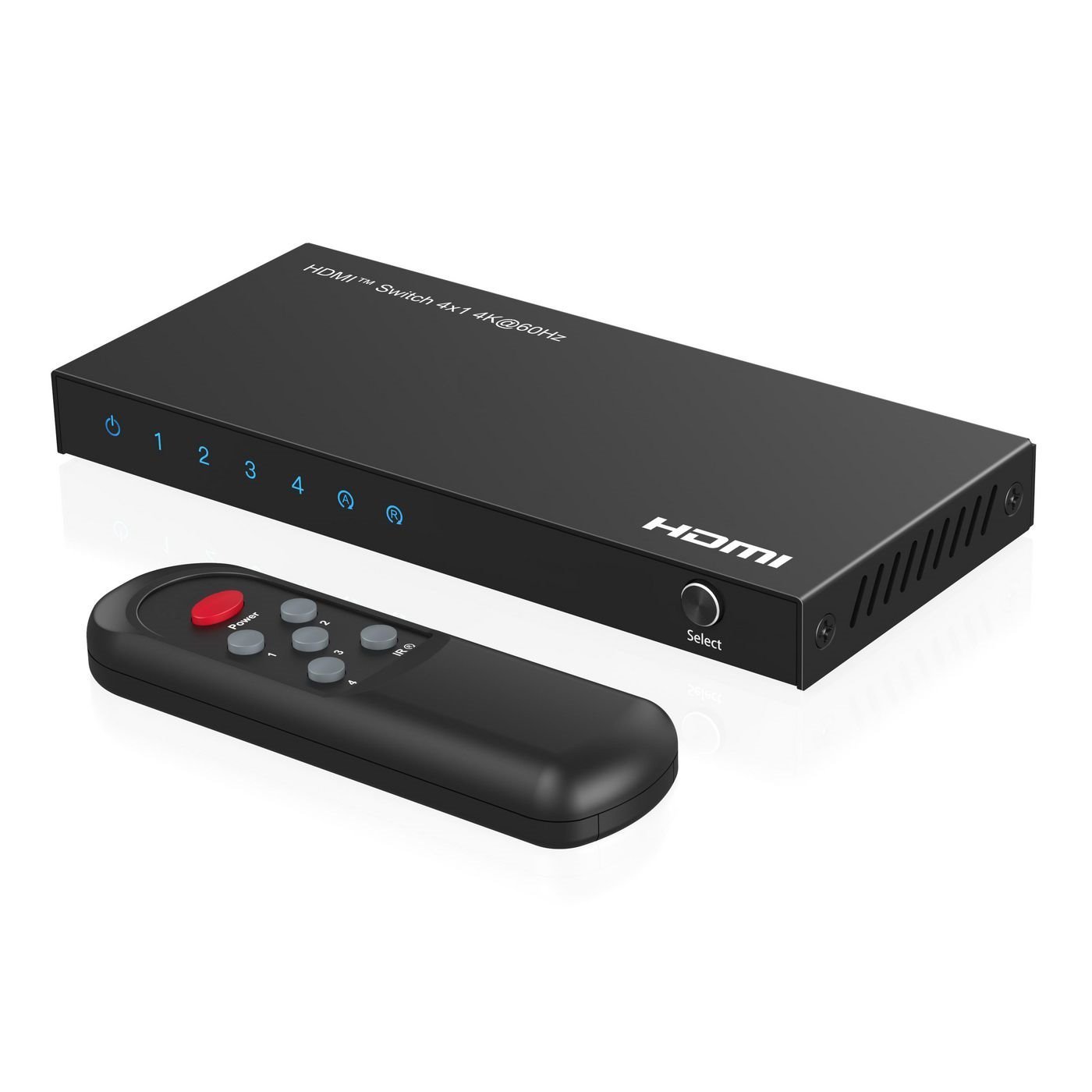 Microconnect 4K@60Hz Hdmi Switch 4X1, HDCP