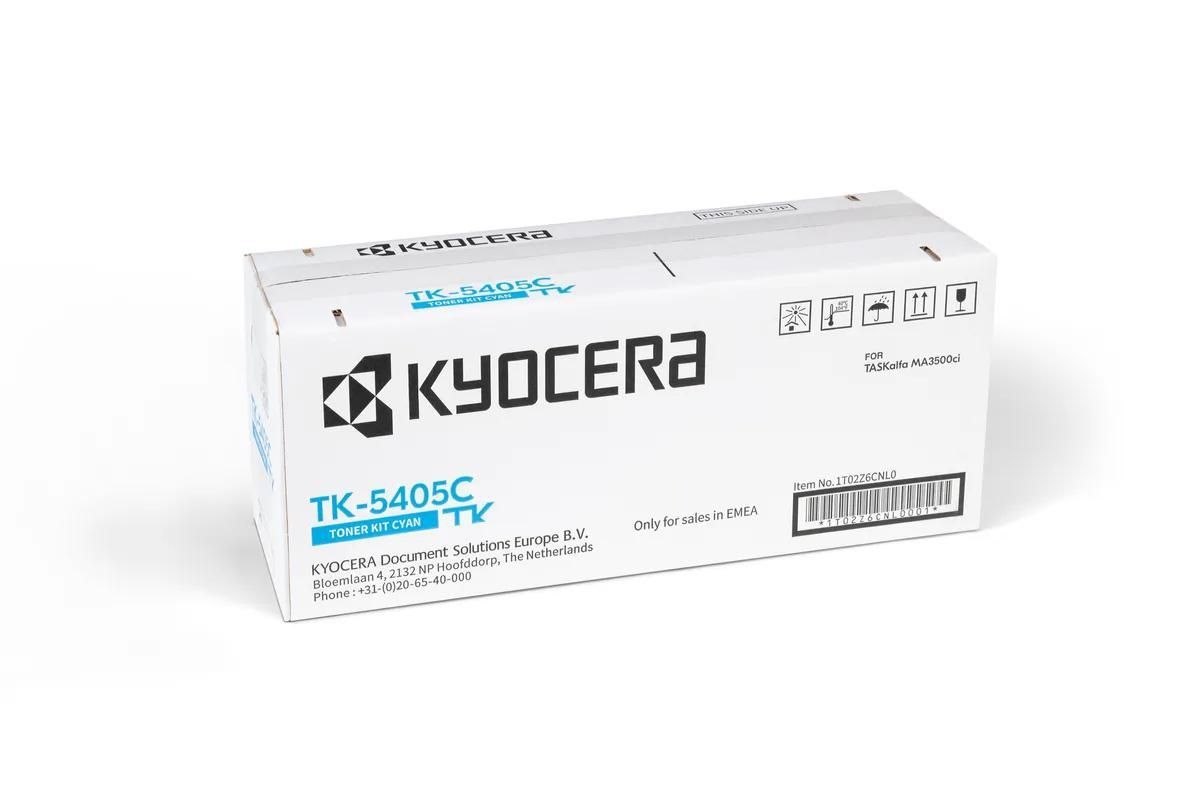 Kyocera TK-5405C Original Laser Toner Cartridge - Cyan - 1 Pack